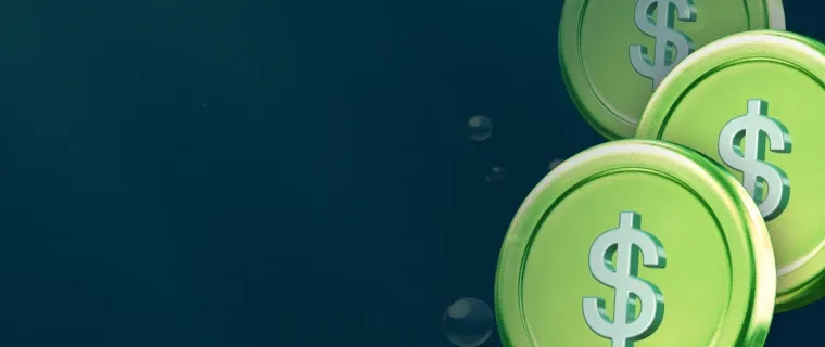 Cashback icon showing a percentage return arrow