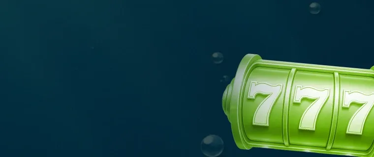 Jackpot pot icon with rising coins